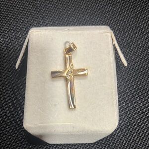 JCPenney Gold Cross Necklace